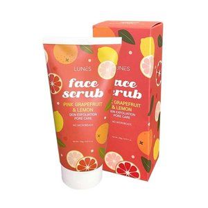 Lunes Pink Grapefruit and Lemon Face Scrub